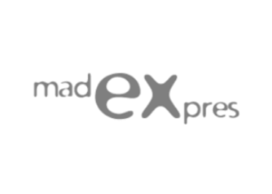 Logo brokera kurierskiego madexexpres.pl