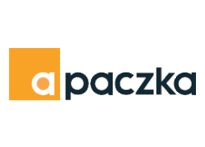 Logo brokera kurierskiego apaczka