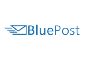 Logo brokera kurierskiego bluepost.pl