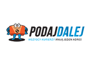 Logo brokera kurierskiego PODAJDALEJ