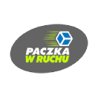 Kurier paczka w ruchu
