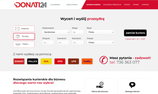 Specjaliści od transportu palet – Donati24.pl