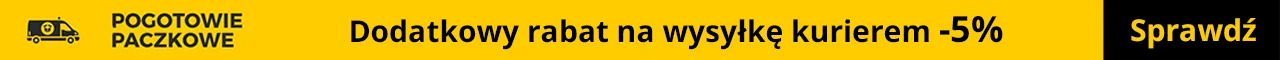 Pogotowie Paczkowe - Dodatkowy rabat na wysyłkę kurierem -5%